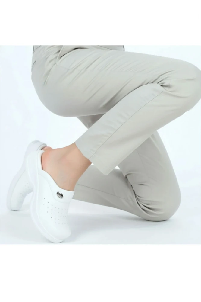 Terlik: Magiacomfort MG-3001 YARIM DEL.YAKASIZ SABO BEYAZ