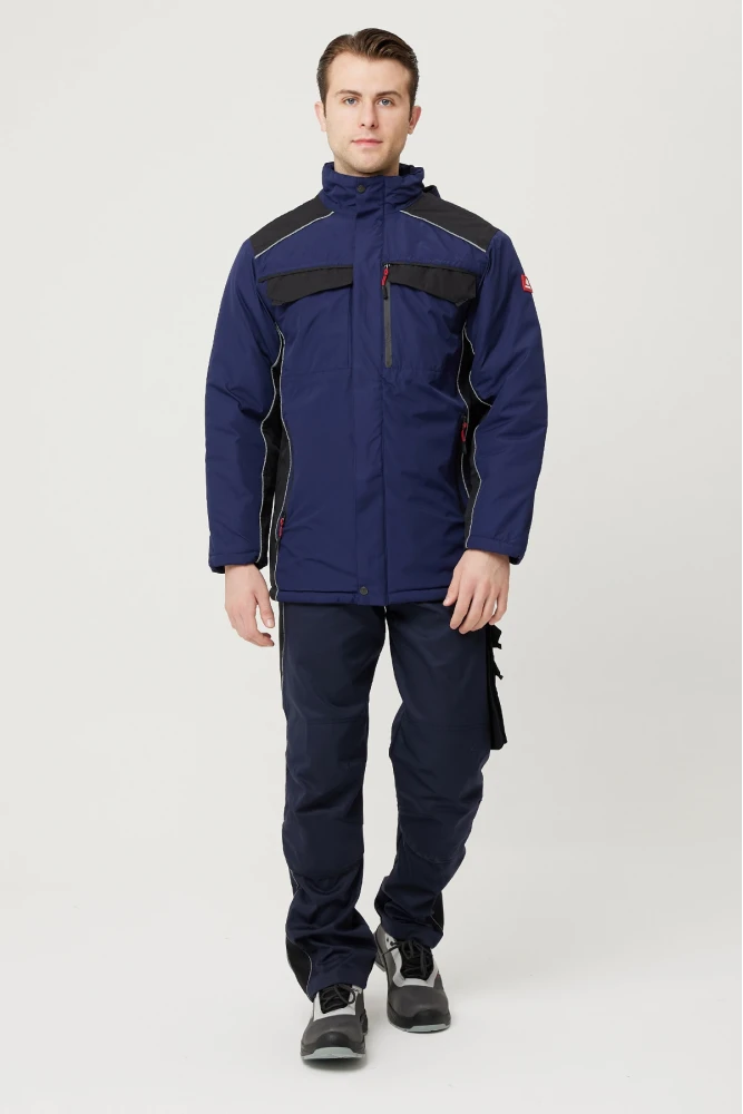 S.ALLİUM RİPSTOP PARKA LACİVERT-SİYAH