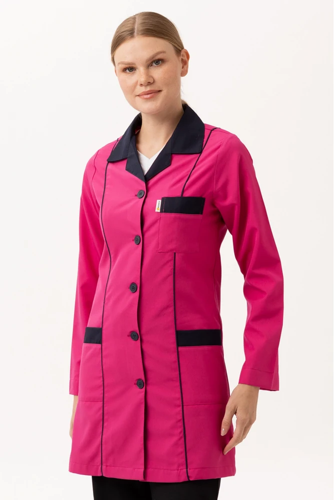 Bellis Kadın Önlük - Şık ve Dayanıklı, Cepli, Profesyonel ve Günlük Kullanıma Uygun