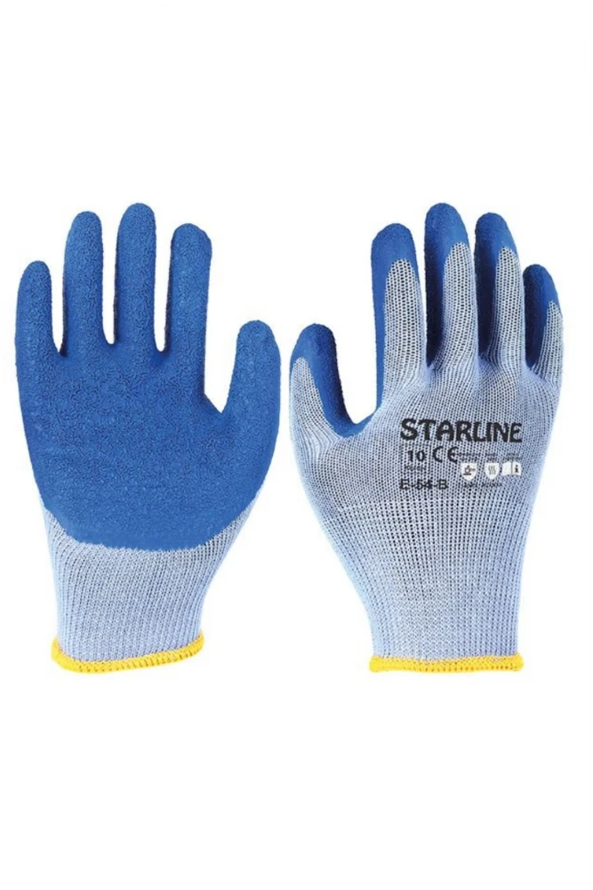 Eldiven: Starline E-54-B Lateks Eldiven MAVİ