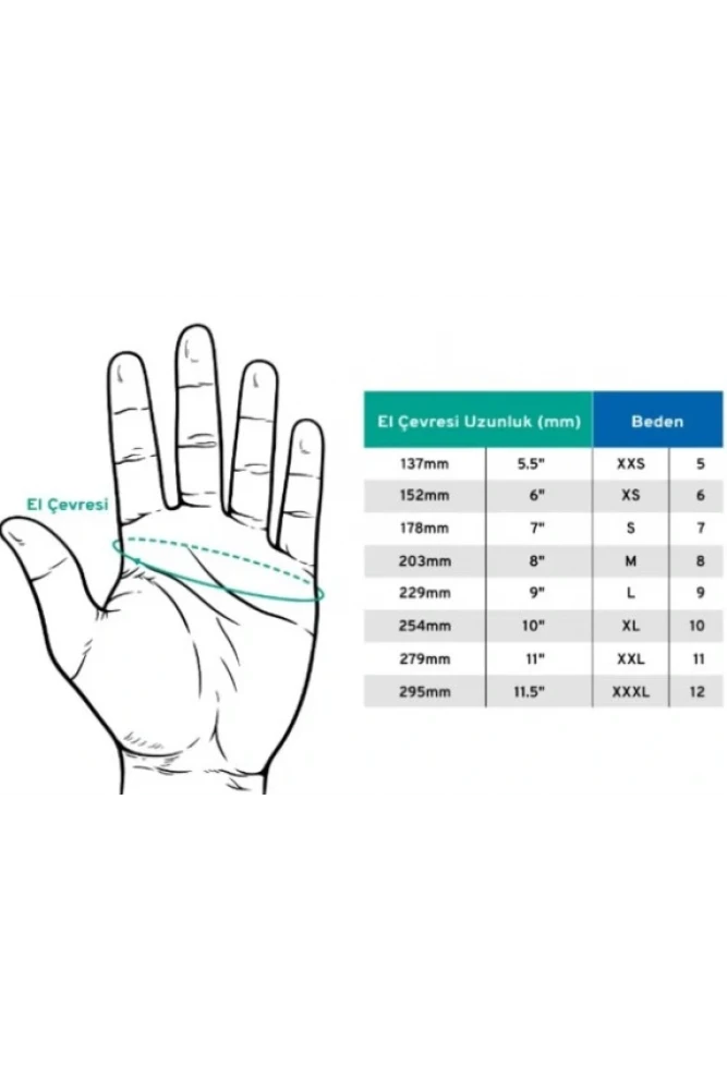 Eldiven Starline E-63 POLİÜRETAN STD