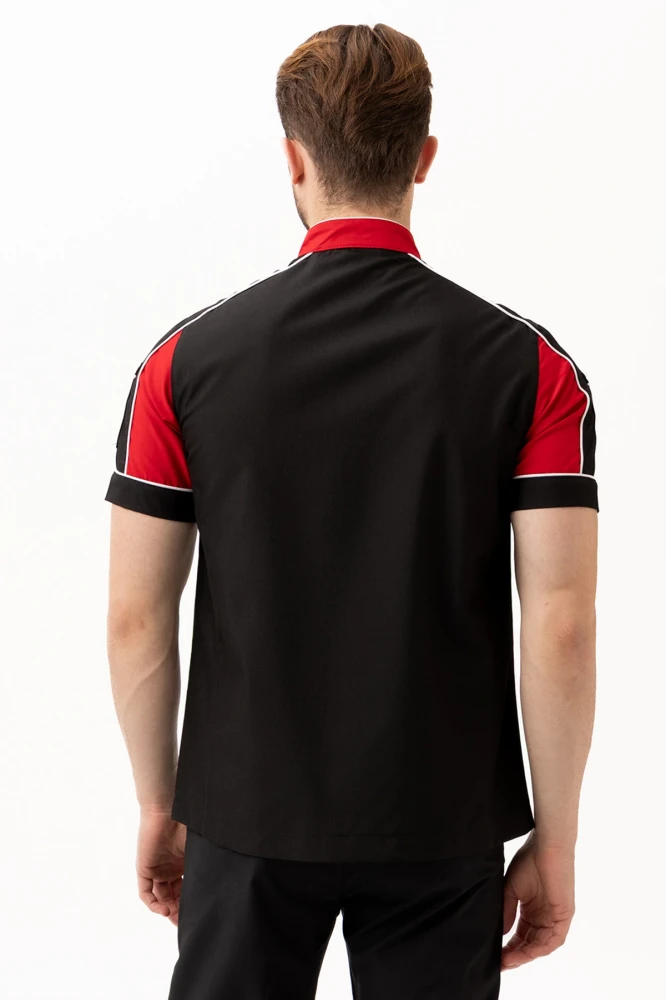 Evereste Kısa Kollu Şef Aşçı Ceketi - Nefes Alabilir, Hafif ve Şık Tasarım