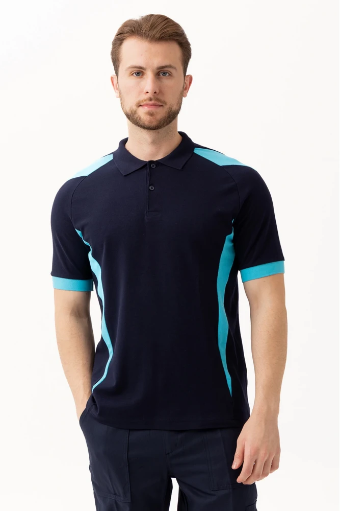 Flora Polo Collar T-Shirt - Breathable, Stylish, and Comfortable for Casual and Business Use