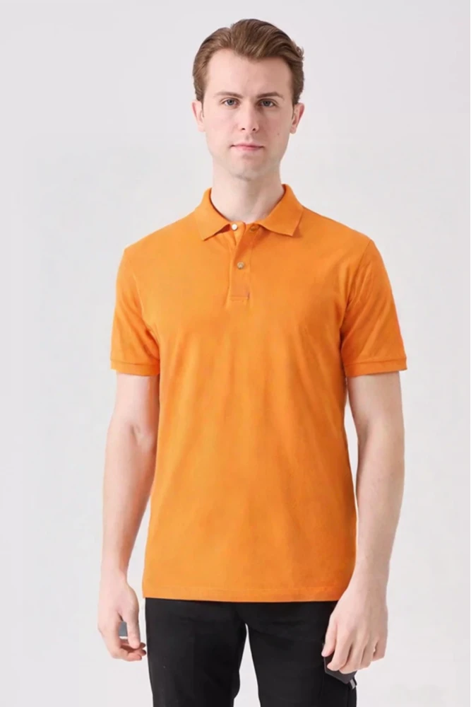 GALANTHUS POLO T-SHIRT ORANGE