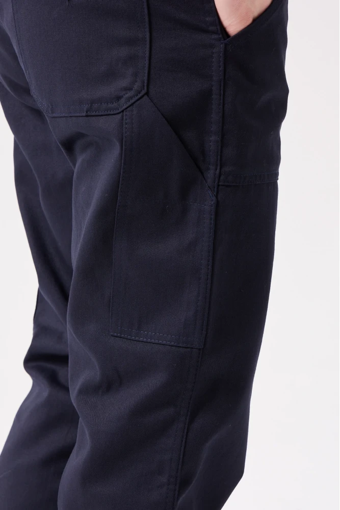 GALANTHUS TECHNİC PANTOLON Herren Dunkelblau Cargo Taschen Bequeme Passform Haltbare Arbeitshose