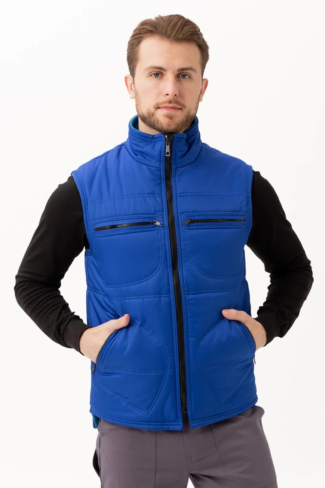 Melesa Kışlık İş ve Outdoor Yelek - Suya Dayanıklı, Sıcak Tutucu, Çok Cepli