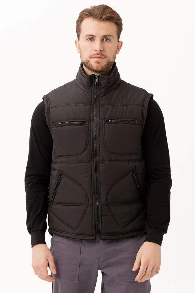 Melesa Kışlık İş ve Outdoor Yelek - Suya Dayanıklı, Sıcak Tutucu, Çok Cepli