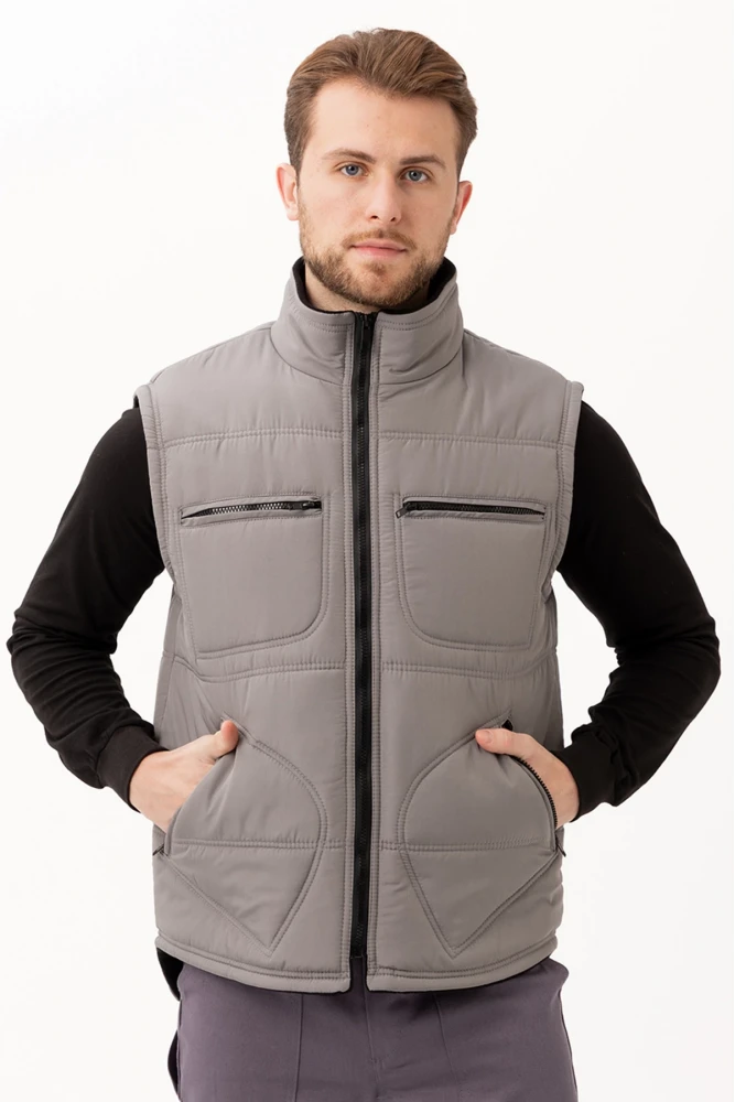 Melesa Kışlık İş ve Outdoor Yelek - Suya Dayanıklı, Sıcak Tutucu, Çok Cepli