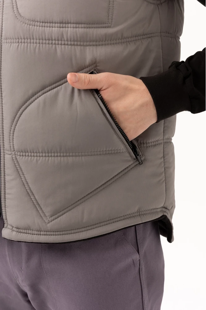 Melesa Kışlık İş ve Outdoor Yelek - Suya Dayanıklı, Sıcak Tutucu, Çok Cepli