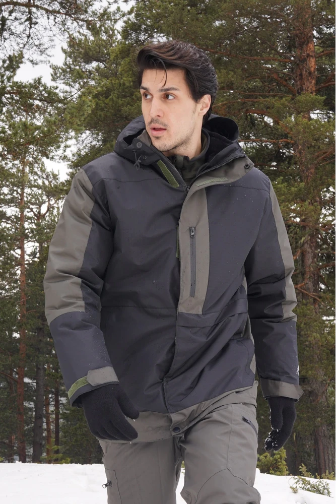 Mont: Fiyort FY 531 Yukon 3in1 Mont HAKİ-SİYAH