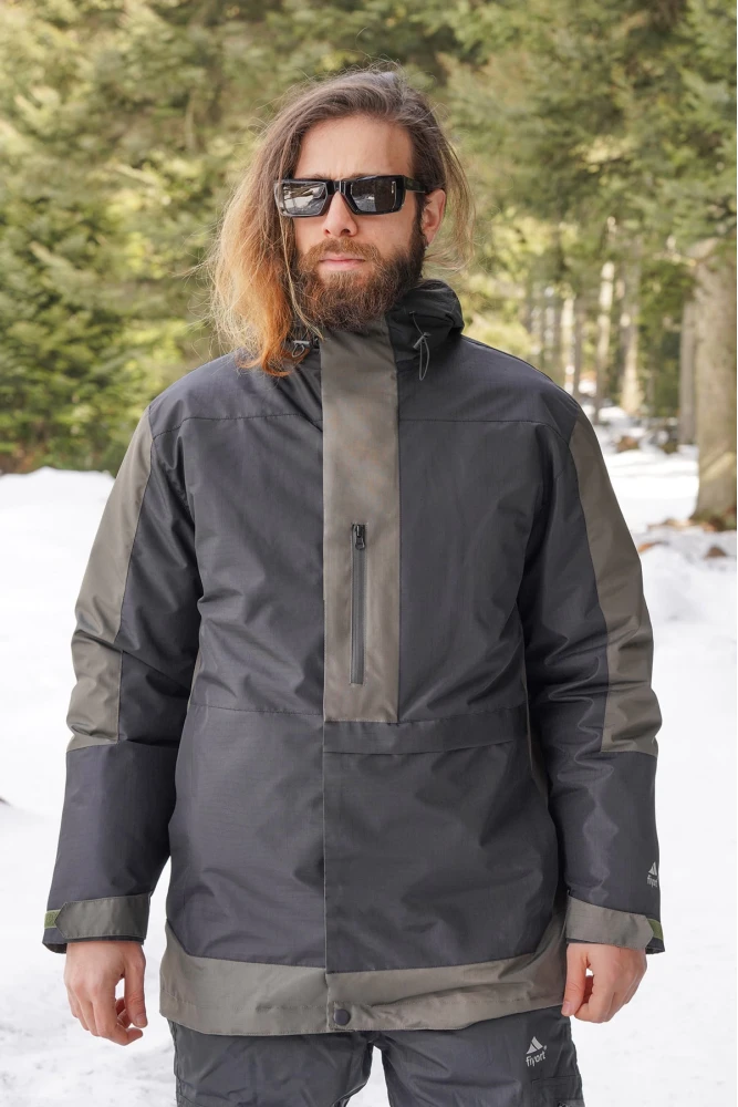 Mont: Fiyort FY 531 Yukon 3in1 Mont HAKİ-SİYAH