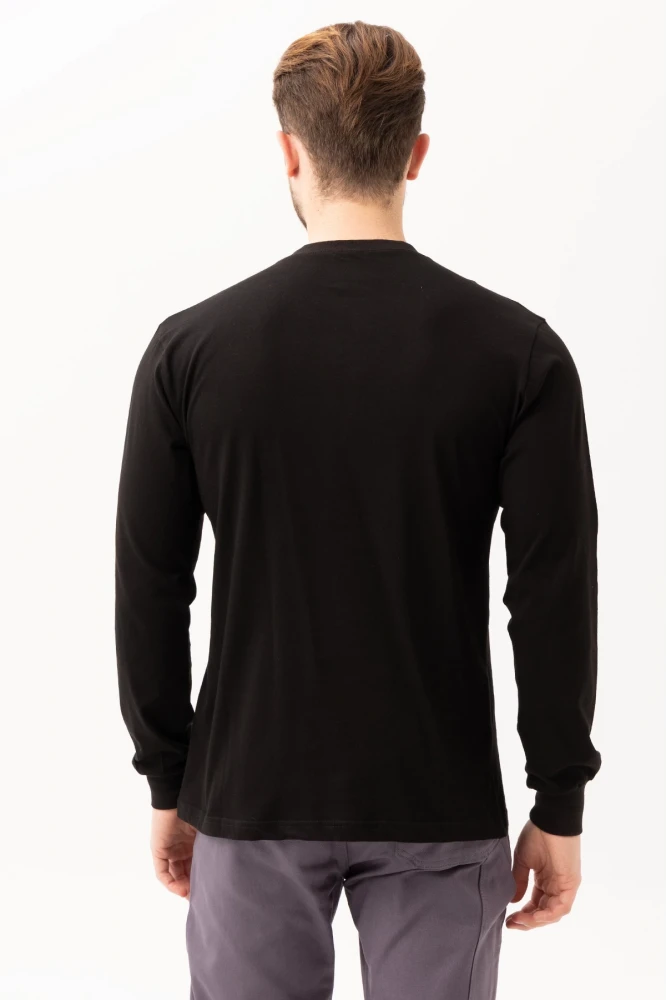 Padus V Yaka Uzun Kollu T-Shirt - Rahat Kesim, Günlük ve İş Kullanımı İçin