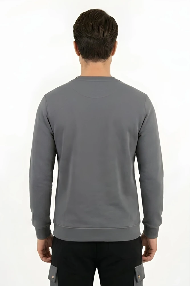 SANFORDS O YAKA SWEATSHIRT FÜME