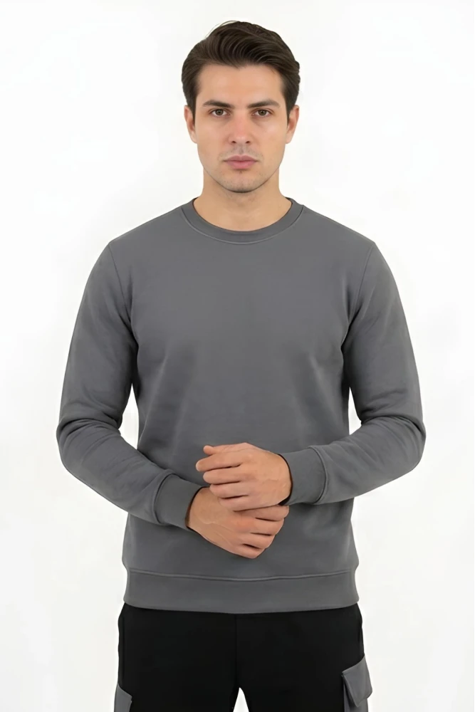 SANFORDS O YAKA SWEATSHIRT FÜME