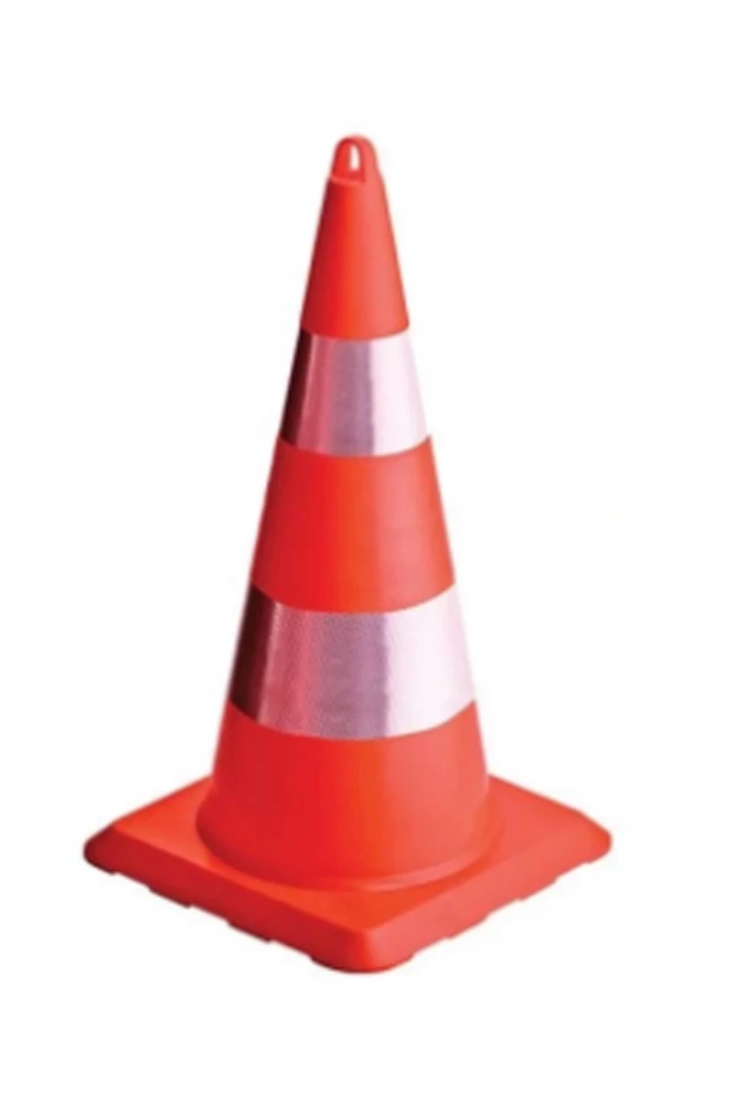 Trafik Konisi: UT5011 70 Cm Çift Sıra Reflektörlü STD