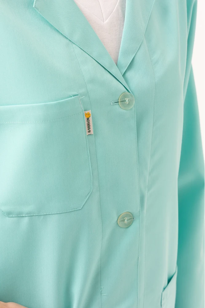 Vanessa Kadın Önlüğü - Şık, Rahat ve Dayanıklı, Cepli Uzun Kollu Model