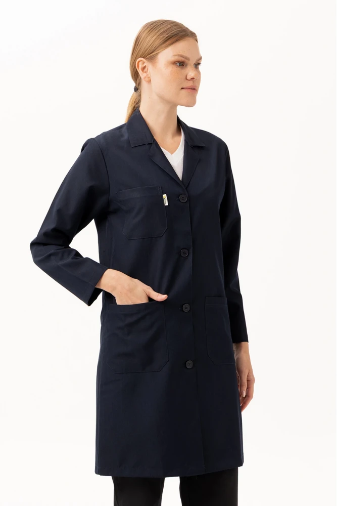 Vanessa Kadın Önlüğü - Şık, Rahat ve Dayanıklı, Cepli Uzun Kollu Model