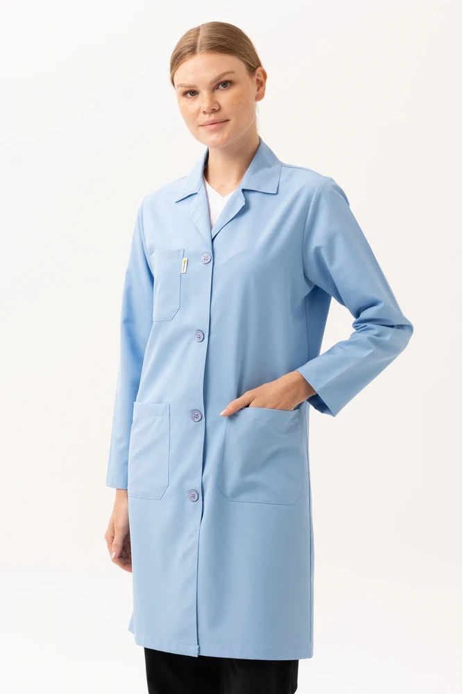 Vanessa Kadın Önlüğü - Şık, Rahat ve Dayanıklı, Cepli Uzun Kollu Model