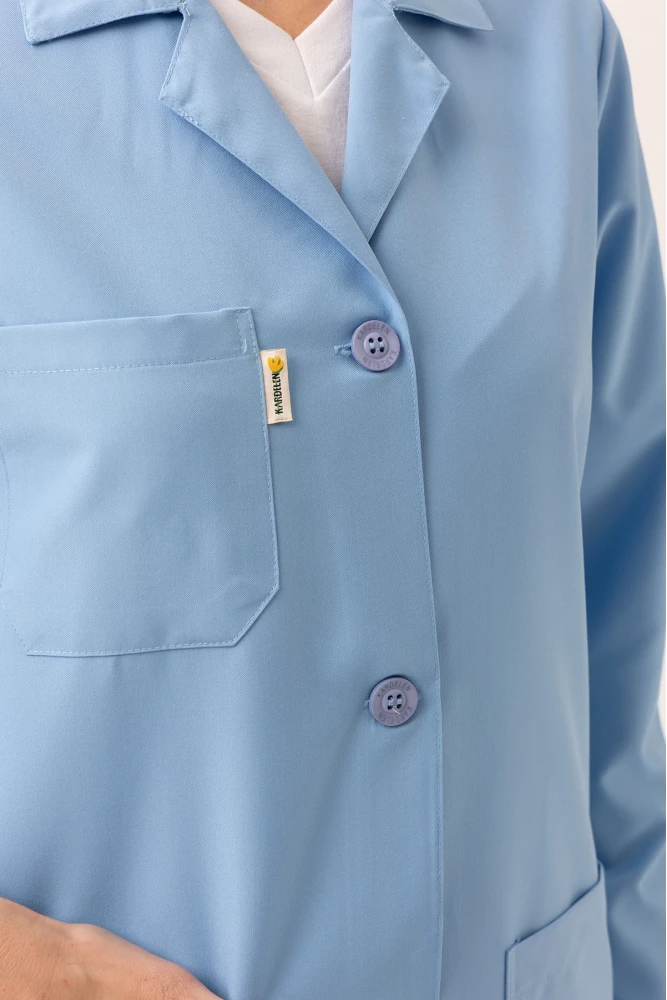 Vanessa Kadın Önlüğü - Şık, Rahat ve Dayanıklı, Cepli Uzun Kollu Model