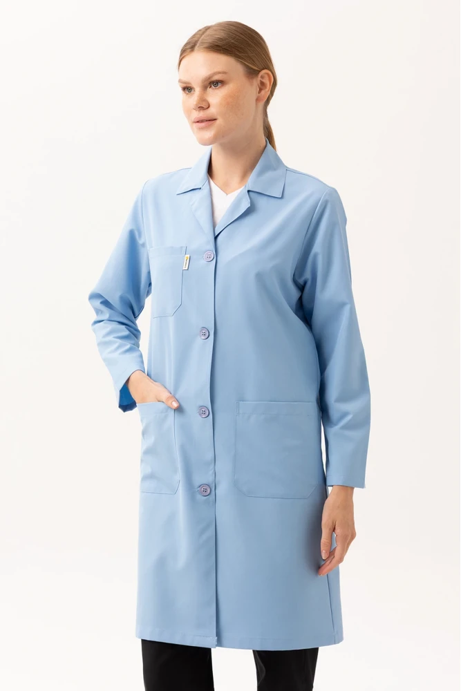 Vanessa Kadın Önlüğü - Şık, Rahat ve Dayanıklı, Cepli Uzun Kollu Model