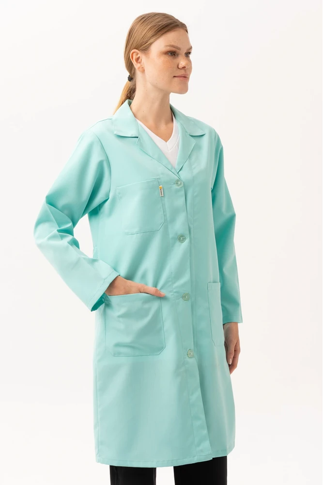 Vanessa Kadın Önlüğü - Şık, Rahat ve Dayanıklı, Cepli Uzun Kollu Model