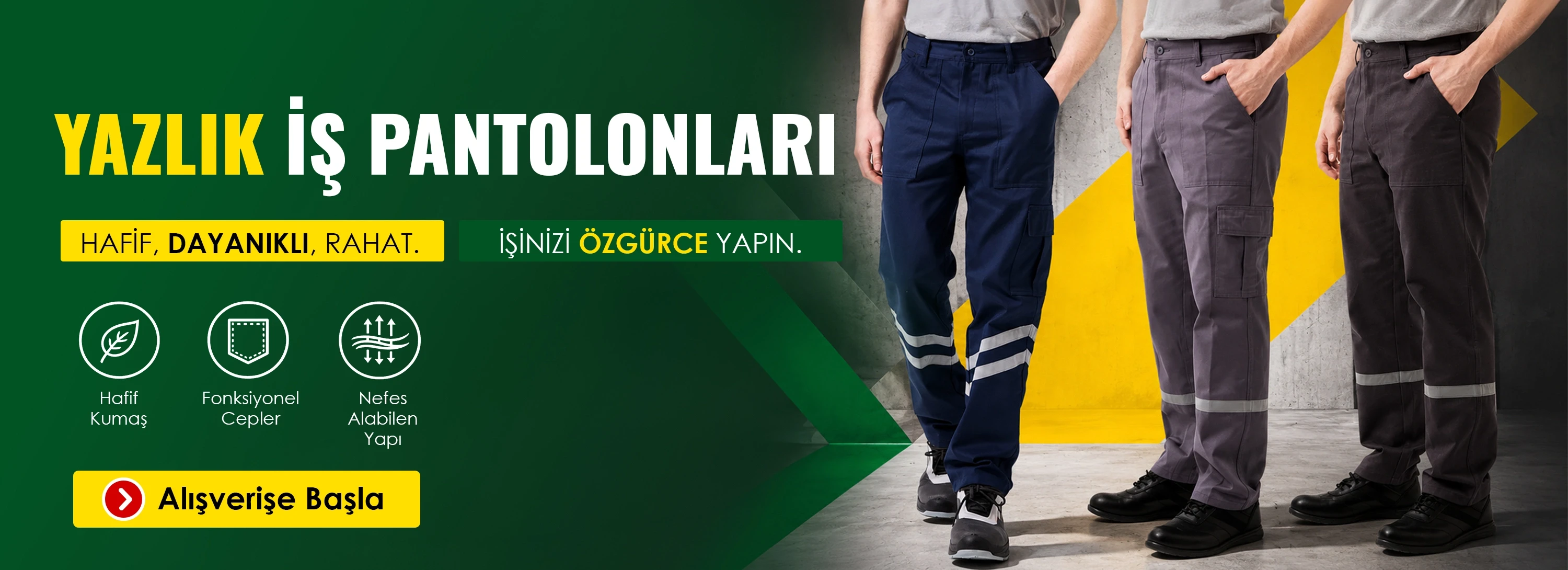 İş pantolonları