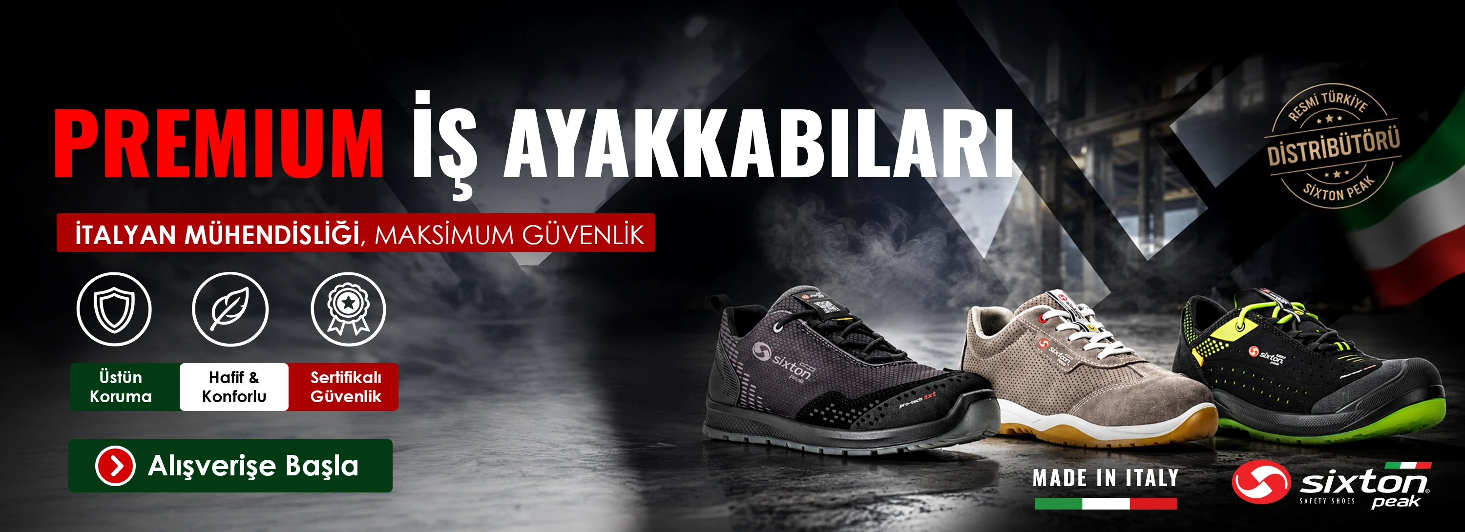 Sixton iş ayakkabıları