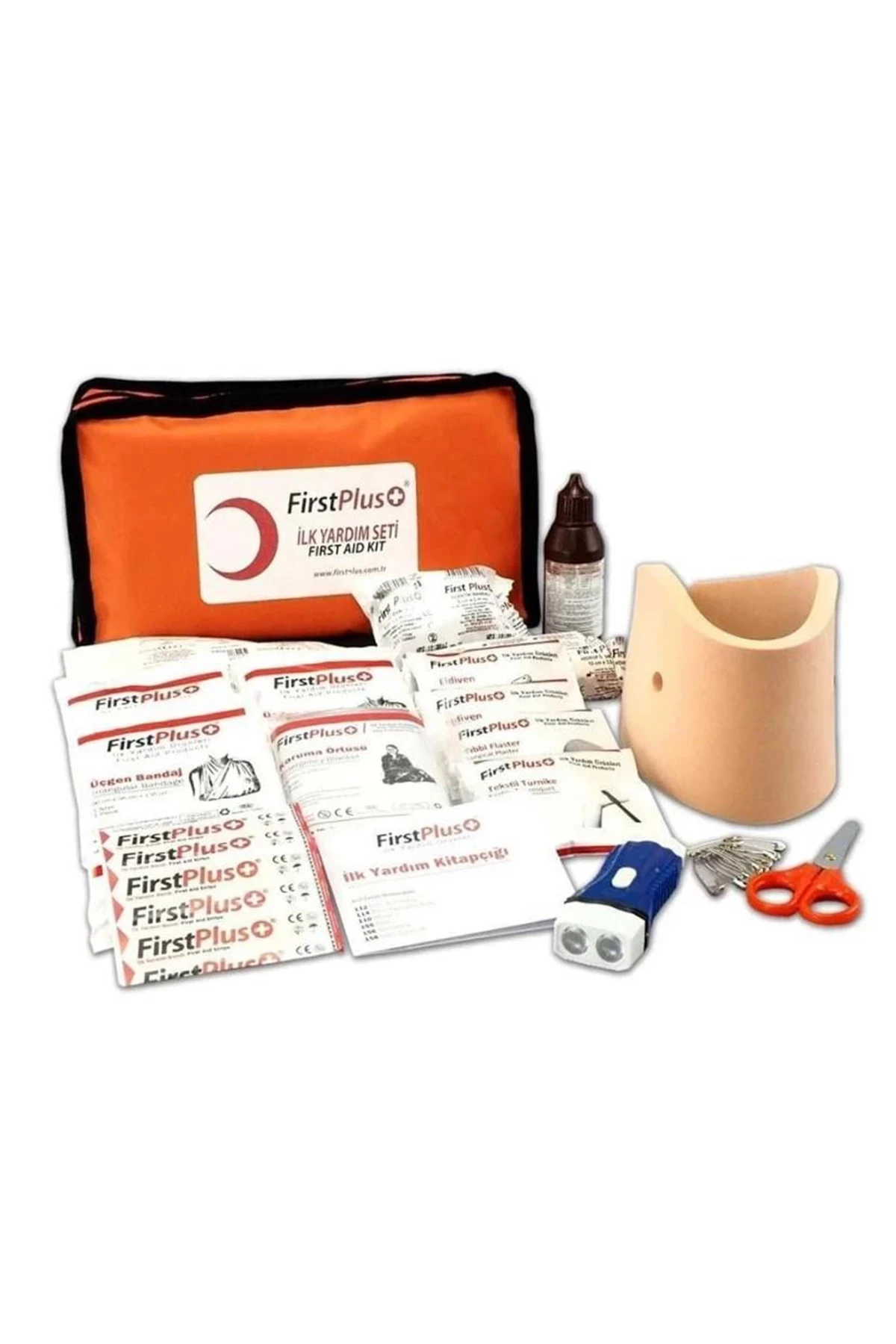 First Plus FP01103 Araç İlk Yardım Seti Taşınabilir Çantalı Acil Durum Kiti