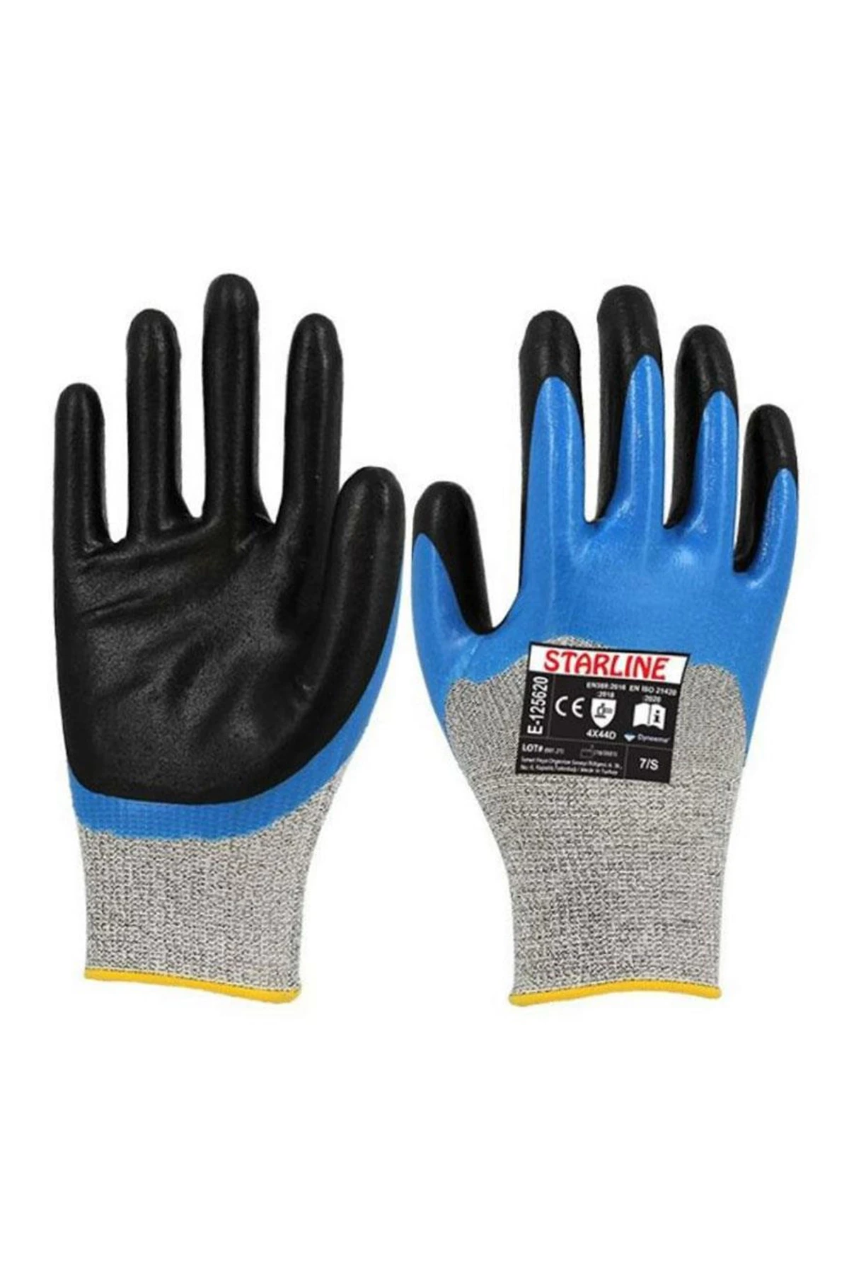 Starline E-125620 Köpük Nitril Kaplamalı İş Eldiveni Kaymaz