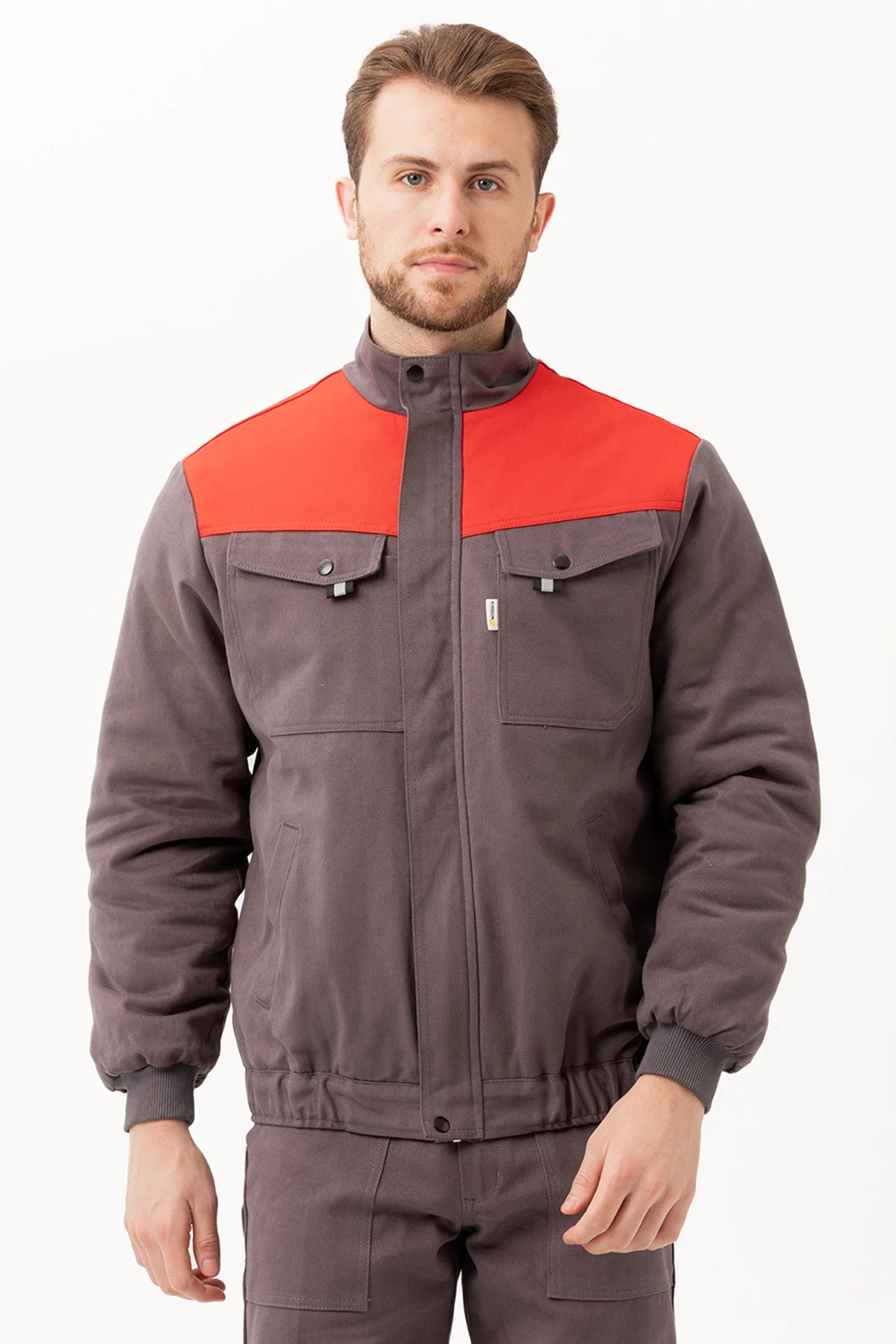 Avensis Kışlık Mont Kapitone Astar Rüzgar Geçirmez İş Montu Soğuk Hava Kıyafeti