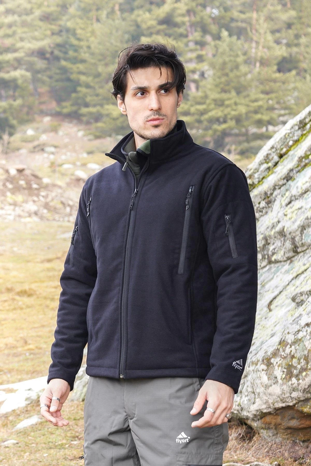 Fiyort FY68 Tundra Polar Mont Su Geçirmez, Fonksiyonel Cepli Outdoor Ceket