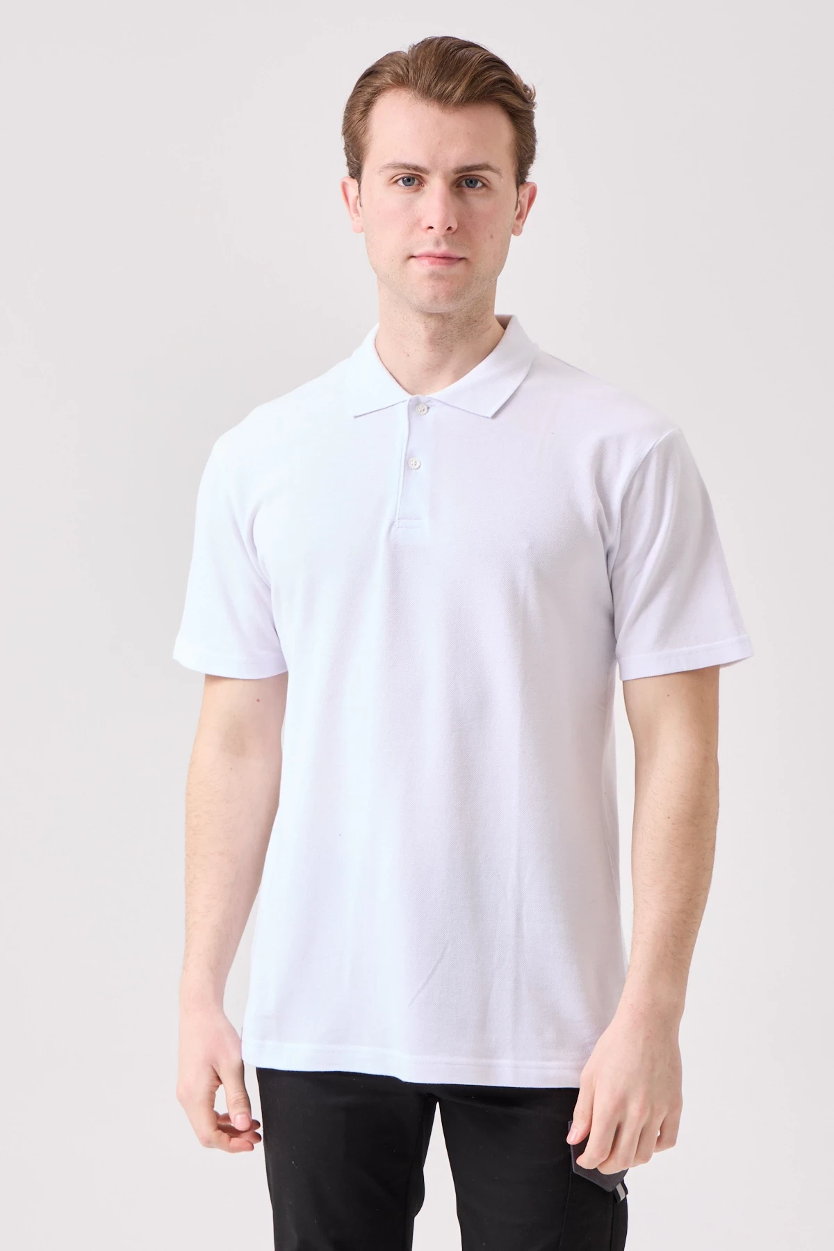 Galanthus Polo Yaka T-Shirt - Pamuklu, Nefes Alabilir, Klasik ve Şık Tasarım