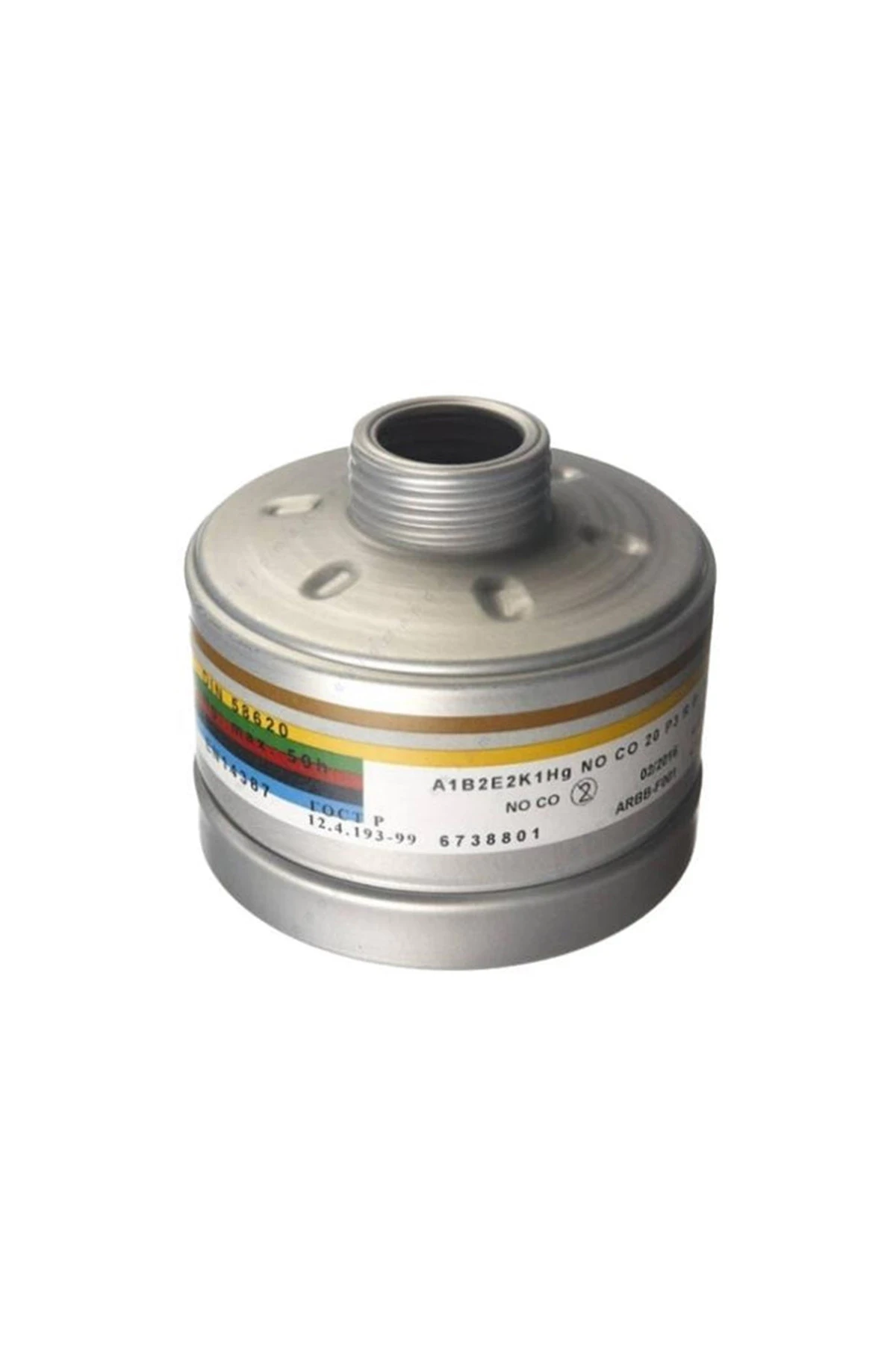 Drager 6738801 X-plore A1B2E2K1 Hg CO NO P3 RD40 Filtre Geniş Spektrumlu Solunum Koruma Filtresi