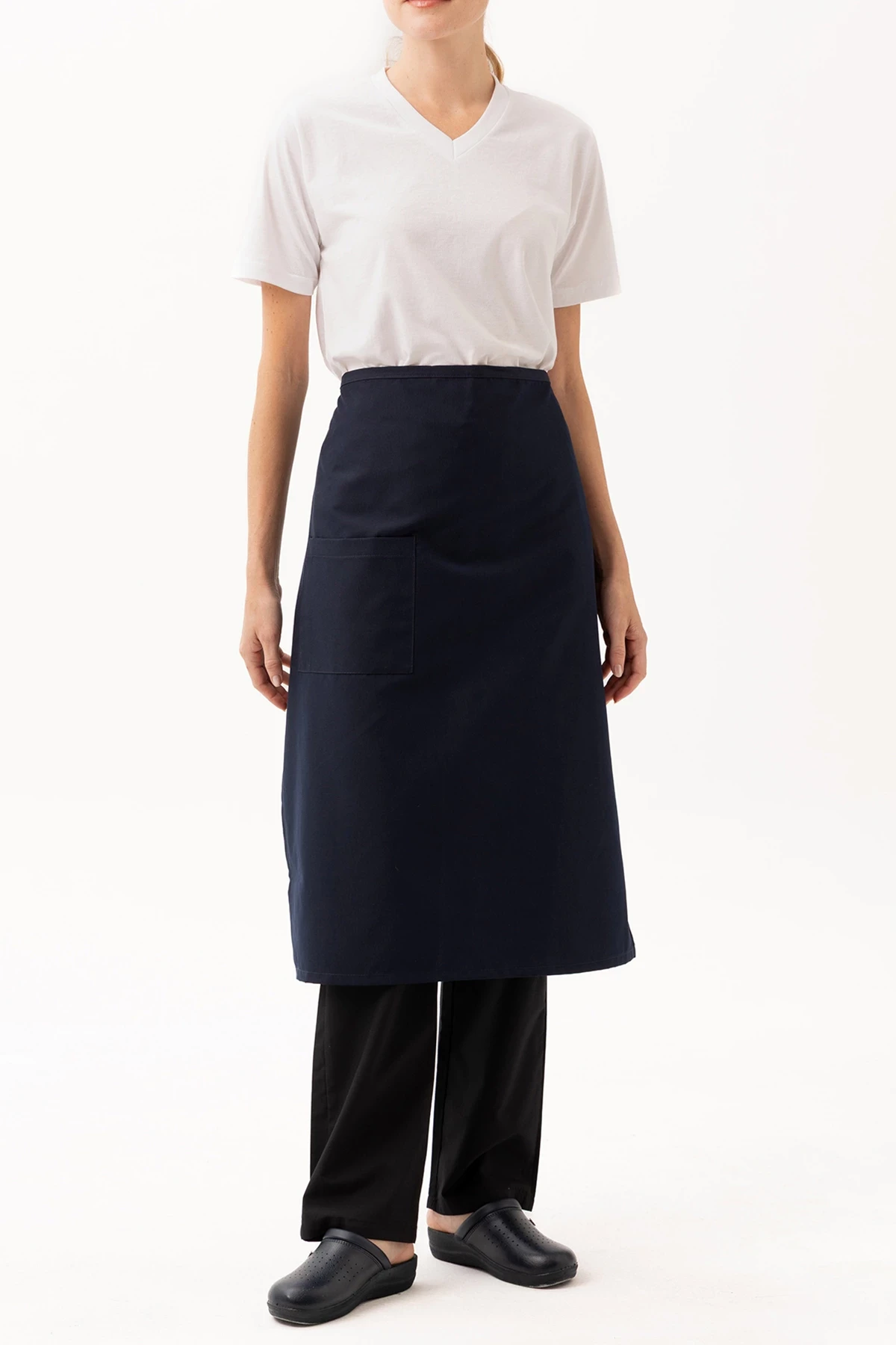 Olea Belden Bağlamalı Profesyonel Önlük Dayanıklı Leke Tutmaz Ayarlanabilir Tasarım