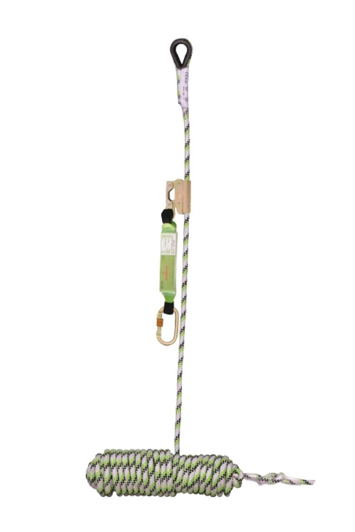 Karam KY 2003-20 MT Mobil Düşüş Tutucu – 20 Metre Polyester Statik Halatlı Şok Emicili Sistem