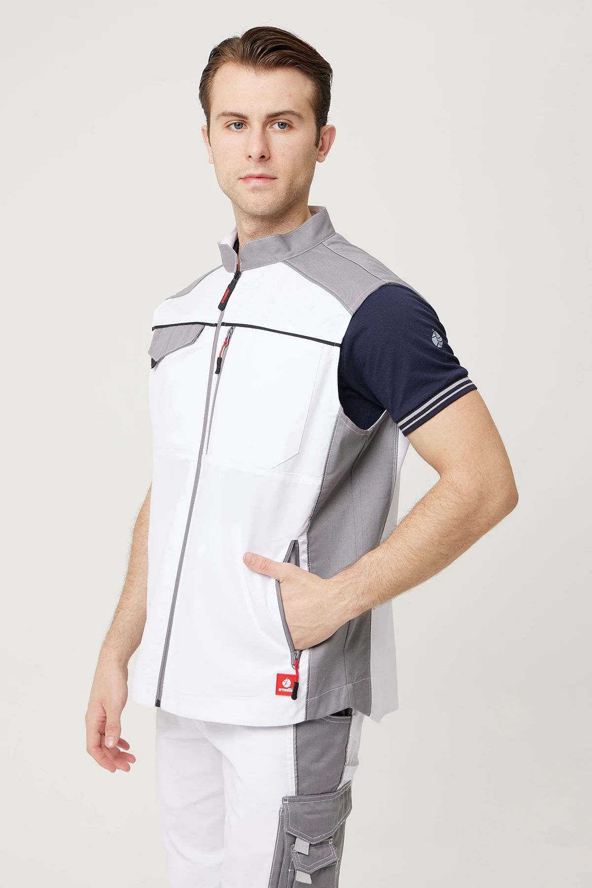 Allium Yazlık İş ve Outdoor Yelek - Hafif, Dayanıklı, Nefes Alabilir, Fonksiyonel Cepli