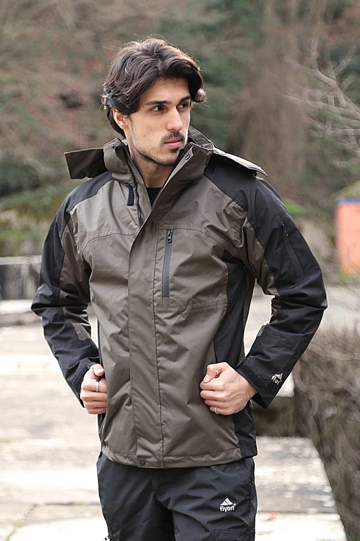 Fiyort FY 162 Sogne 3ü 1 Arada Su Geçirmez Mont Çıkarılabilir Polar Astarlı, Nefes Alabilen Outdoor Ceket