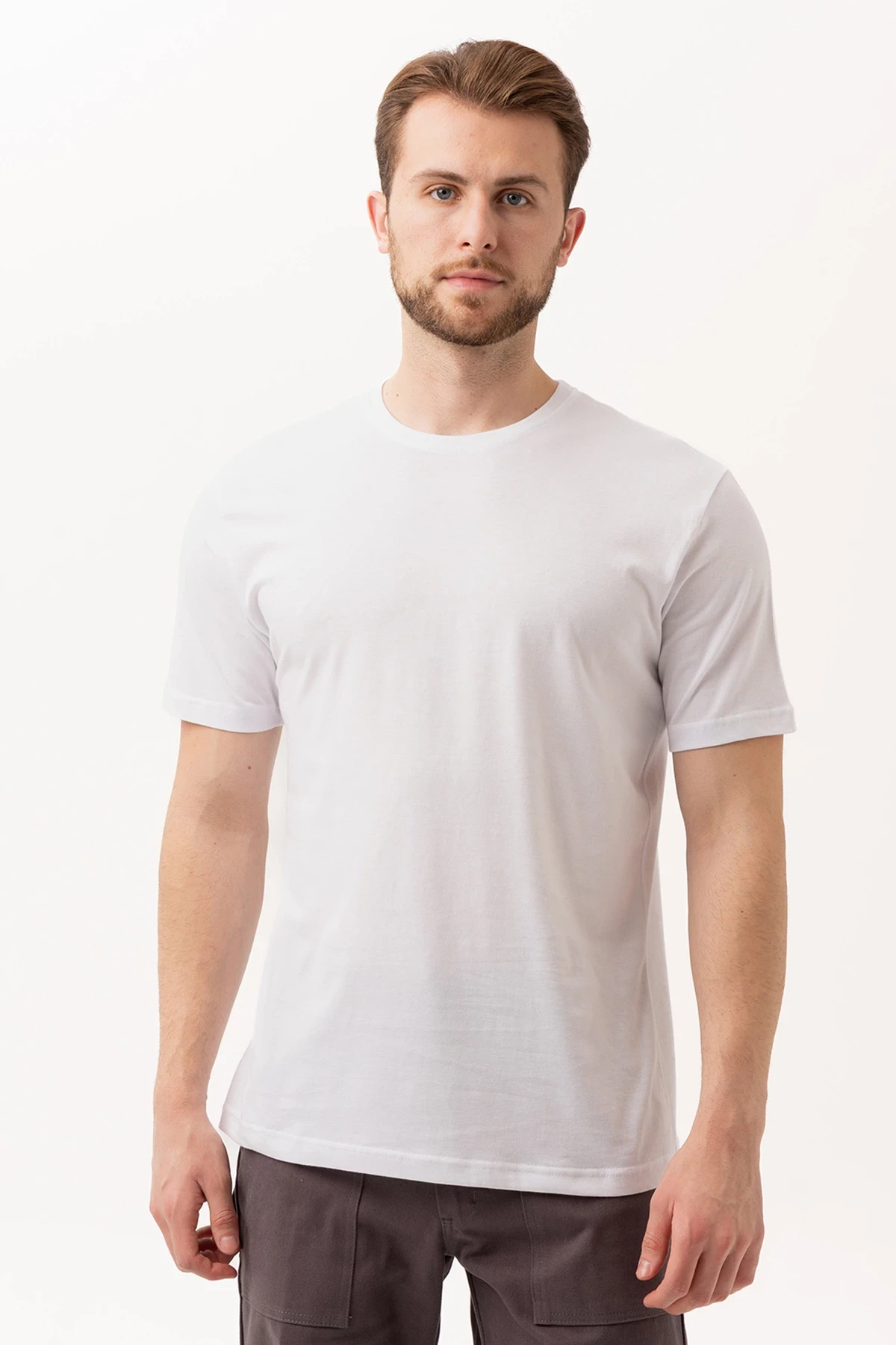 Galanthus Basic T-Shirt - Baumwolle, Atmungsaktiv, Klassischer und Bequemer Schnitt