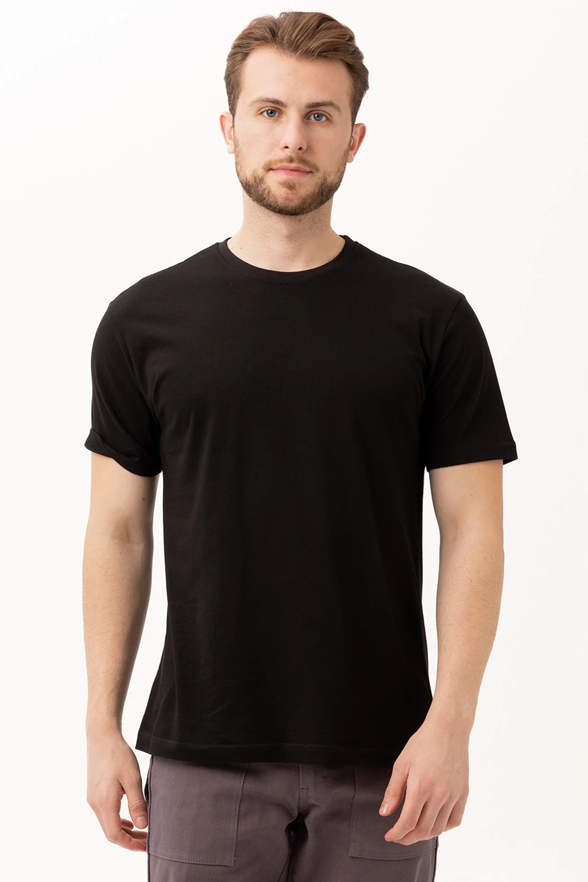 Galanthus Basic T-Shirt - Baumwoll, Atmungsaktiv, Klassischer und Bequemer Schnitt