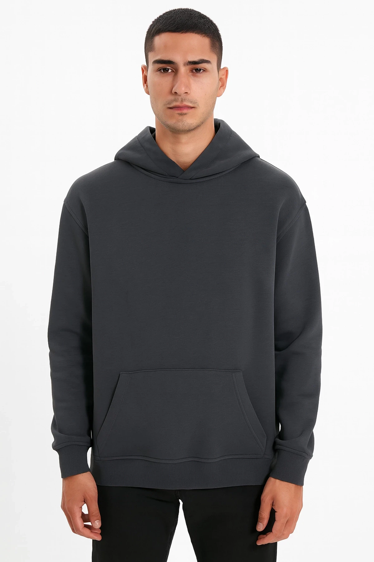 SANFORDS KORDONSUZ HOODIE – Erkek Kapüşonlu Sweatshirt
