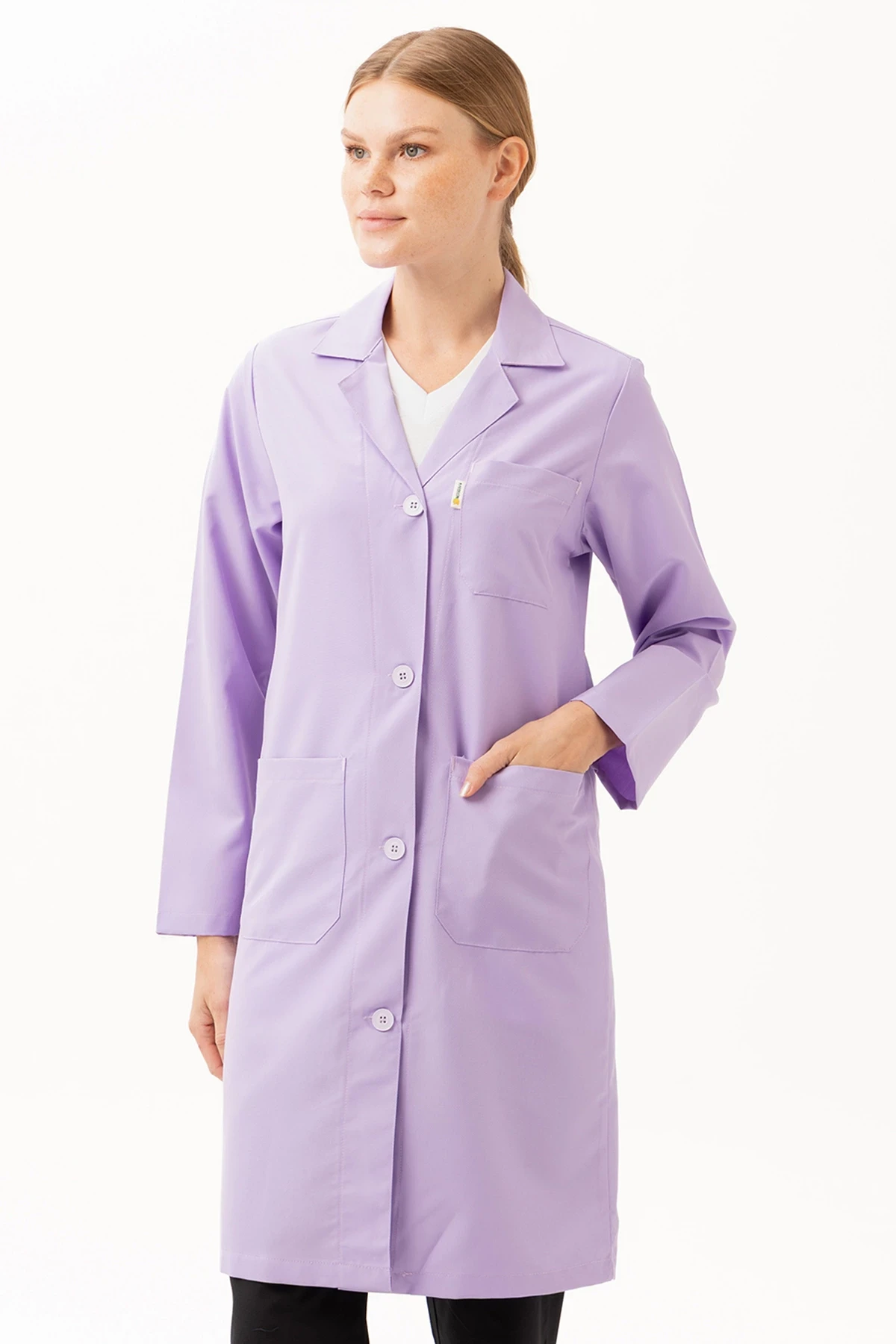 Vanessa Kadın Önlüğü - Şık, Rahat ve Dayanıklı, Cepli Uzun Kollu Model