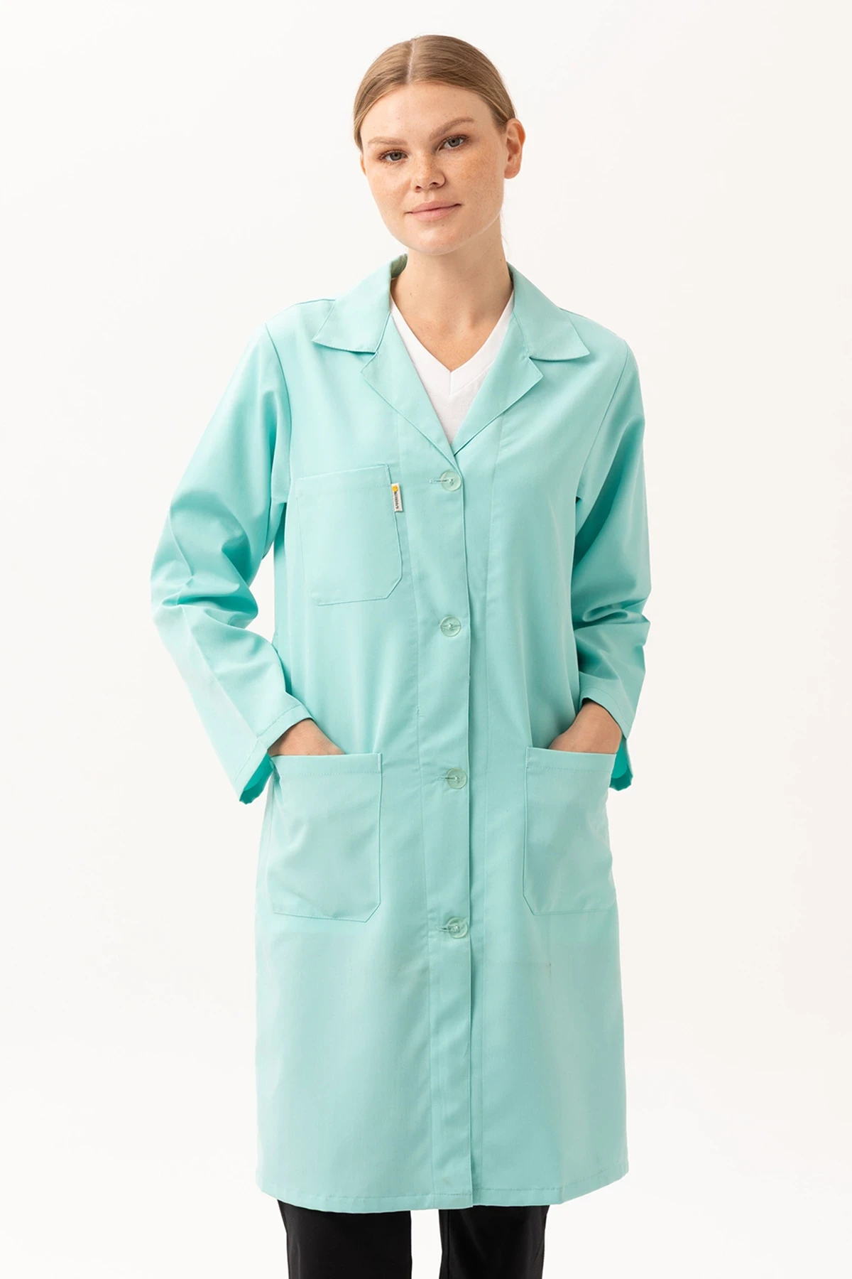 Vanessa Kadın Önlüğü - Şık, Rahat ve Dayanıklı, Cepli Uzun Kollu Model