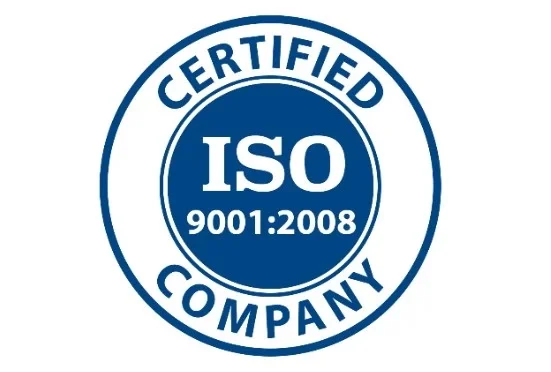 ISO sertifika görseli (temsil)