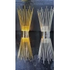 KİRPİ GOLD/KROM/SİYAH APLİK