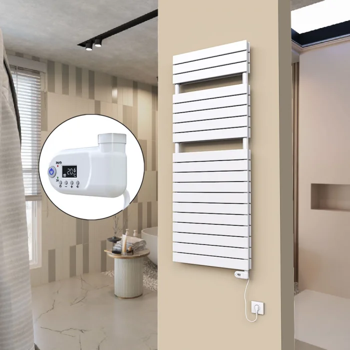 20H Elektrikli Havlupan 600x1550 Beyaz (Thesis Termostat) 900 W