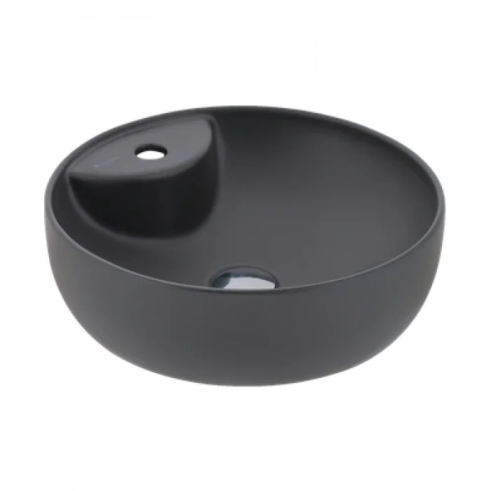 Sole Tezgah Üstü Lav.Batarya Delikli Mat Antrasit