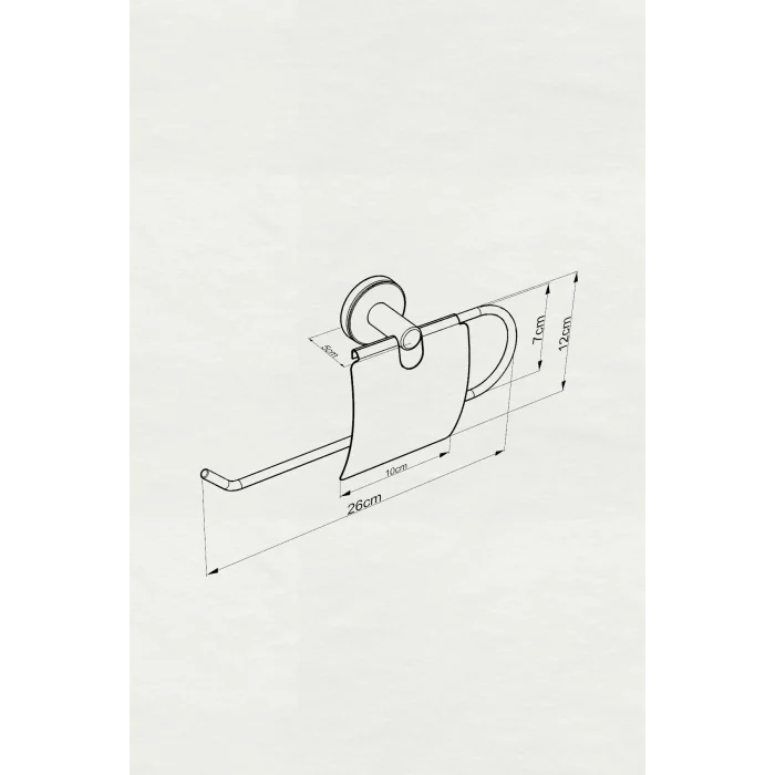 Banyomix Nora Kapaklı Kağıt Havluluk