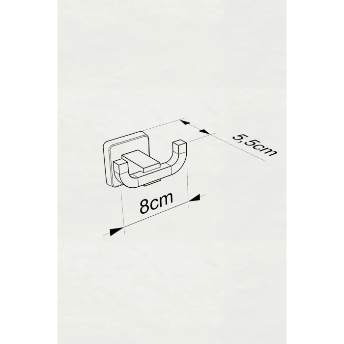 Banyomix Royal İkili Askılık