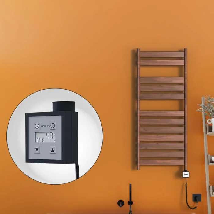 Bora Bora Elektrikli Havlupan 500x1200 Ahşap Görünümlü Ktx3 600 Watt Spiral Kablolu