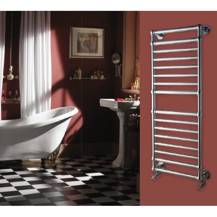 Cabrera Retro Havlupan 540x1302 Krom (Pirinç)